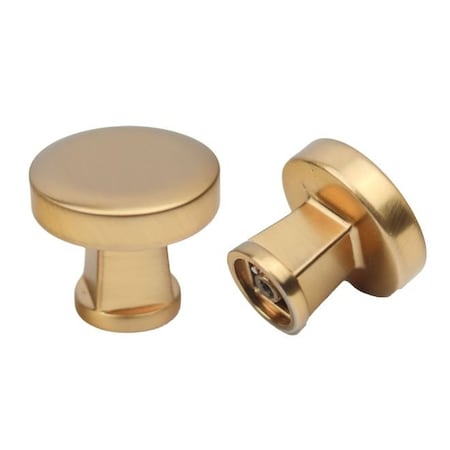 Crown 1-1/4" Diameter Colorado Cabinet Knob Rose Gold Finish CHK92925RG